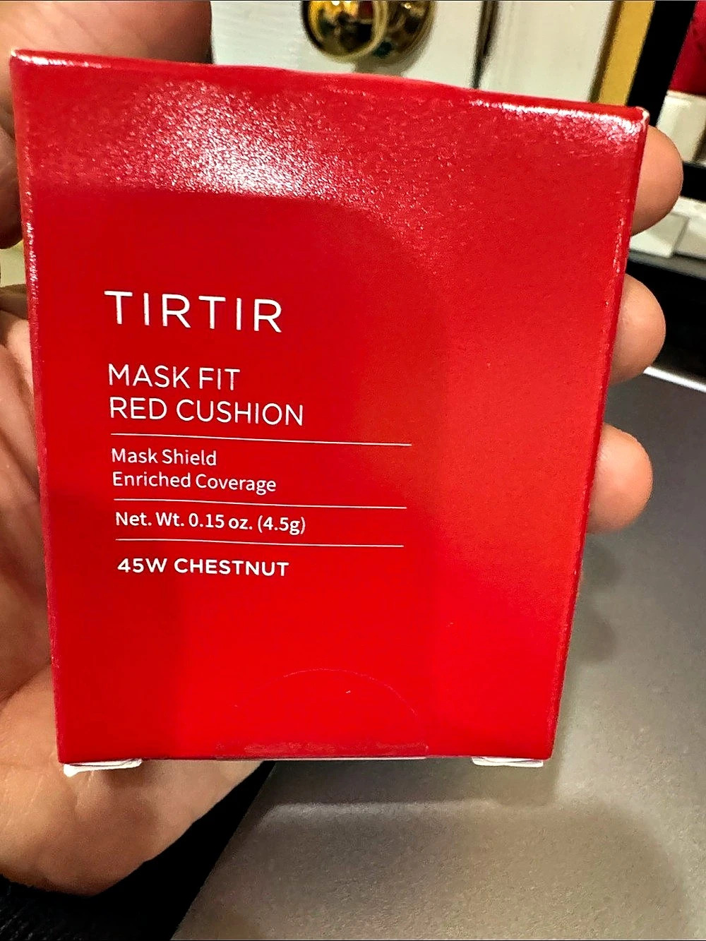 TIRTIR Mask Fit Red Cushion Foundation 45W Chestnut. BNIB made in Korea